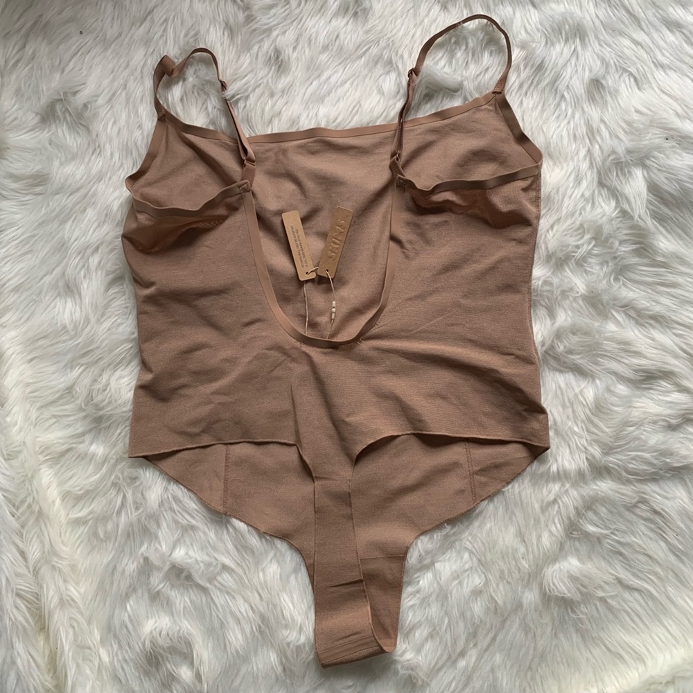 🌷SKIMS Power Mesh Thong Bodysuit 2X SH-LBT-0248